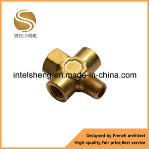 Brass Joint Pipe Fitting Cross Fitting (TFF-040-03)